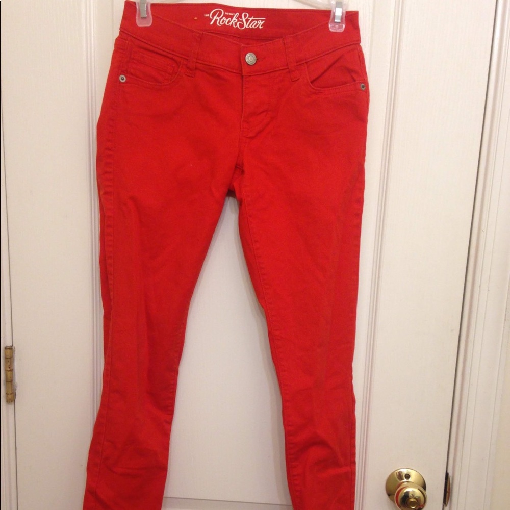 Rockstar red jeans